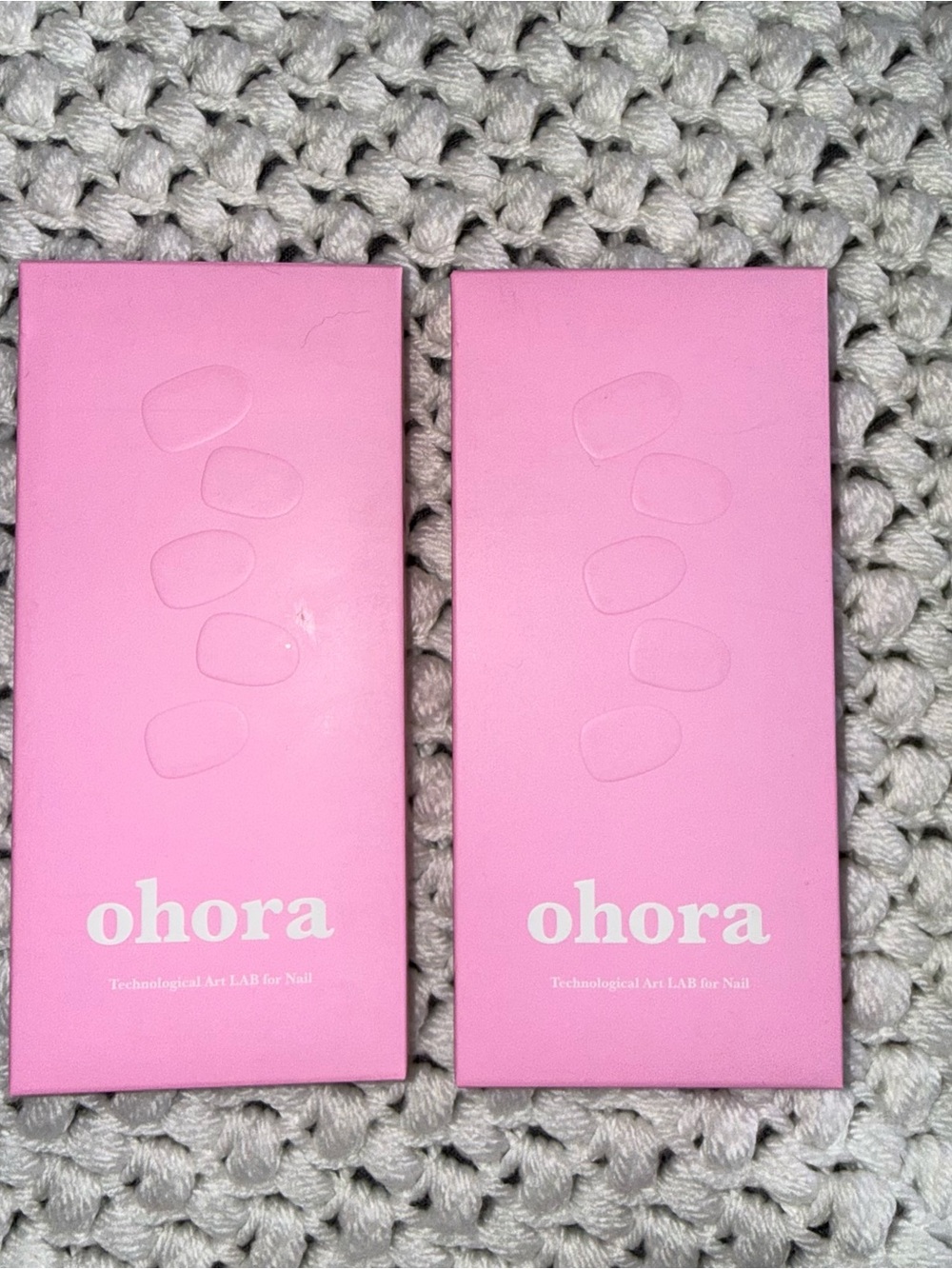 2 sets of Ohora N Rainbow French Nails